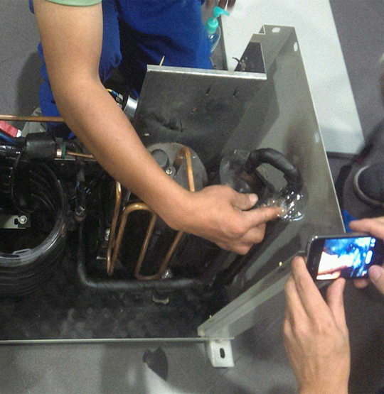 爱辉维修空调制冷效果差